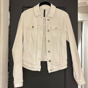 NWOT W118 by Walter Baker White Denim Jacket